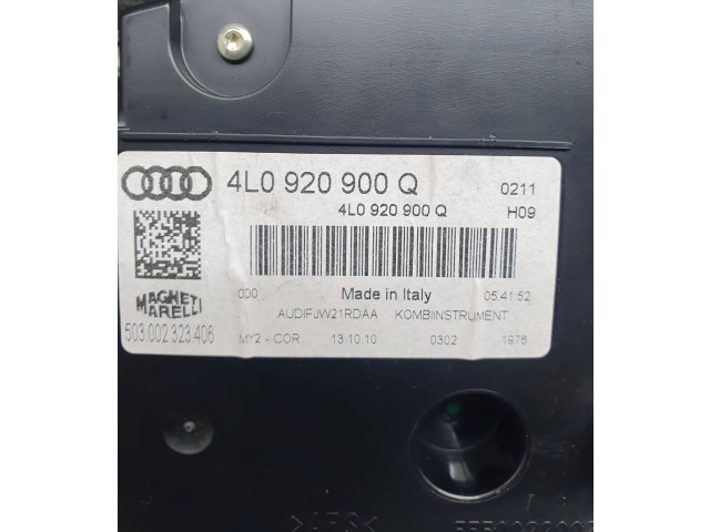 Přístrojová deska  Audi Q7 4L 2011 4L0920900Q  