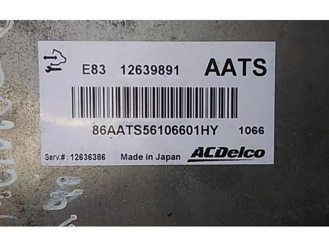Блок управления двигателя 12633891   Opel Meriva B