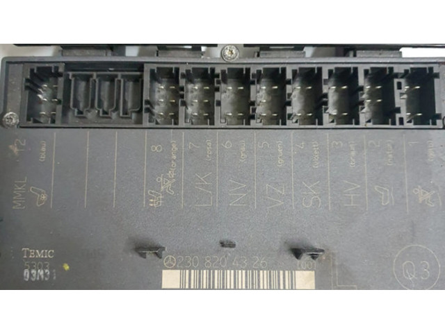 Модуль управления сидением