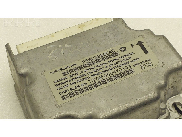 Блок подушек безопасности P56038865AD   Jeep Cherokee