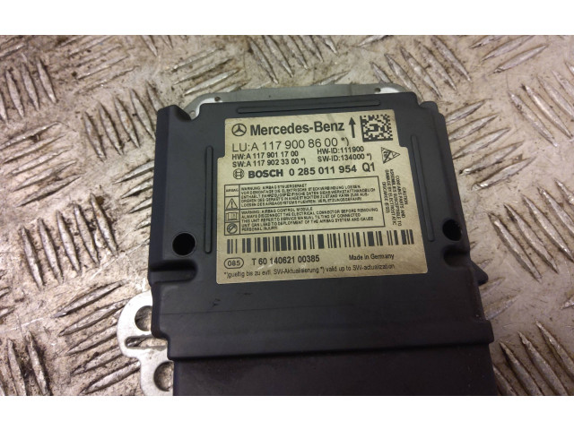Блок подушек безопасности A1179008600, A1179011700 Mercedes-Benz A W176