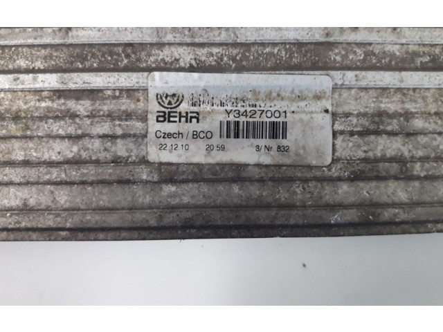 Радиатор интеркулера 6R0145805B, 6R0145805B   Skoda Fabia Mk2 (5J)