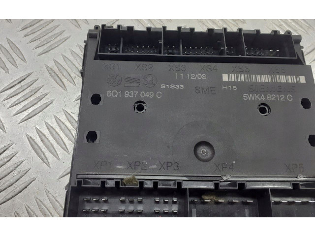 Блок комфорта 6Q1937049C Skoda Fabia Mk1 (6Y)