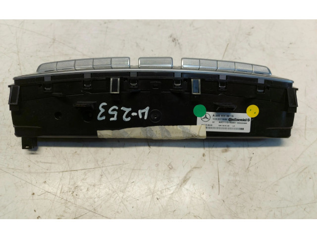 Блок управления климат-контролем A2059058813   Mercedes-Benz GLC X253 C253