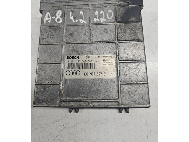 Блок управления двигателя 4D0907557E Audi A8 S8 D2 4D