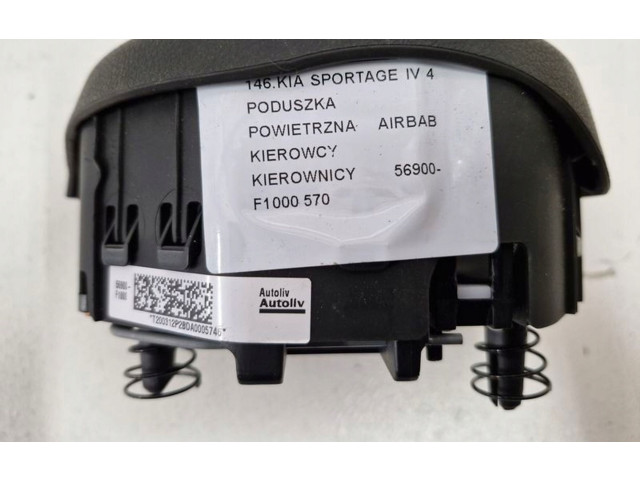 Подушка безопасности водителя 56900-F1000   KIA Sportage