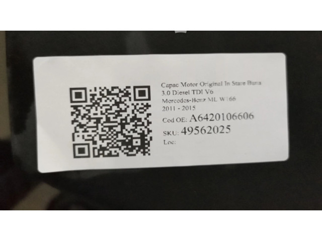 Řídící jednotka A6420106606 Mercedes-Benz ML W166 2011