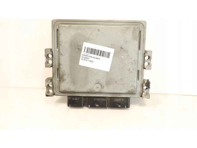 Блок управления двигателем Блок управления S126074106A Renault Clio III