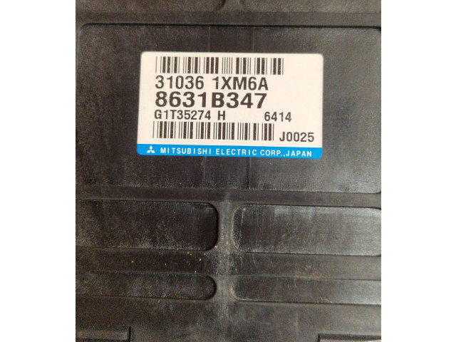 Блок управления коробкой передач 8631B347, G1T35274H Mitsubishi Outlander