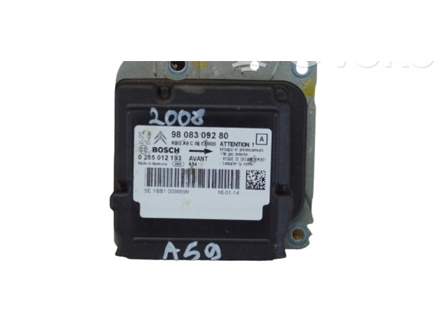 Блок подушек безопасности 9808309280 Peugeot 2008 I