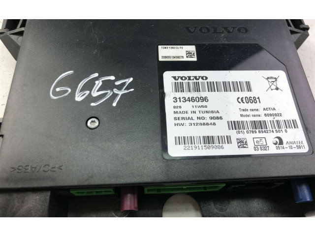Блок управления 31346096, G657   Volvo V60