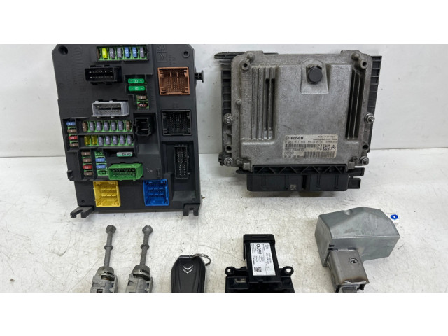 Комплект блоков управления 9806460480, 9813283980 Citroen C4 Grand Picasso