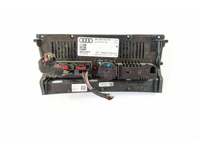 Блок управления климат-контролем 8K1820043AD Audi A5 8T 8F