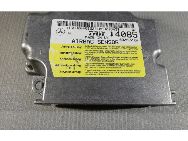 Блок подушек безопасности A1698204085   Mercedes-Benz A W169