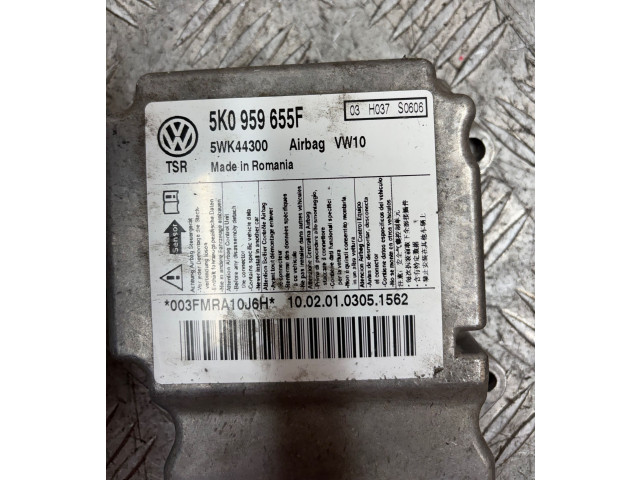 Блок подушек безопасности 5K0959655F, 5WK44300 Volkswagen Golf Plus