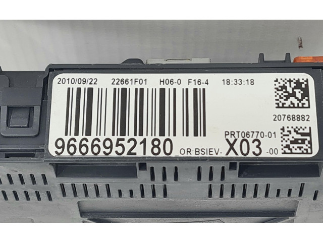 Блок комфорта    Citroen C3   