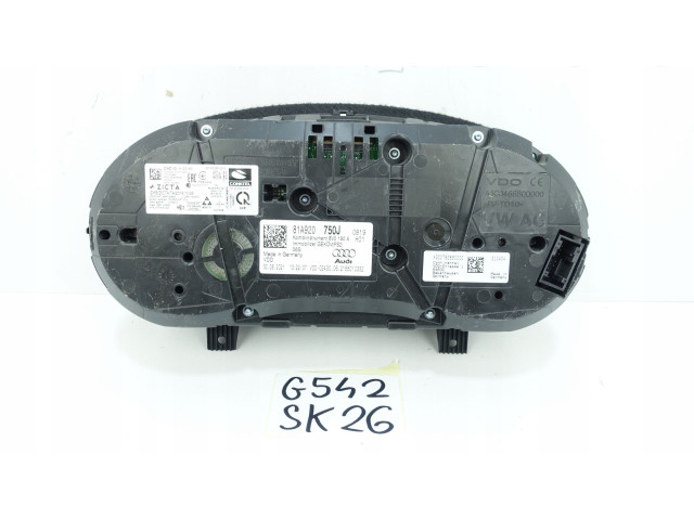 Панель приборов 81A920750J, 81A920750J Audi Q2 -