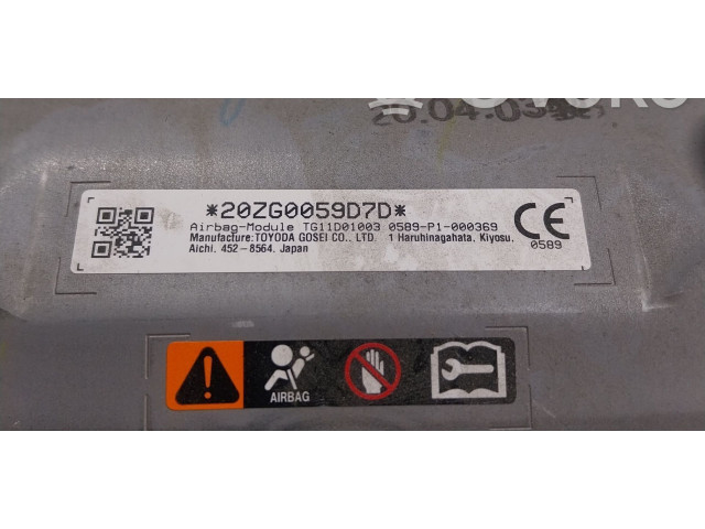 Подушка безопасности водителя 20ZG0059D7D   Honda Jazz
