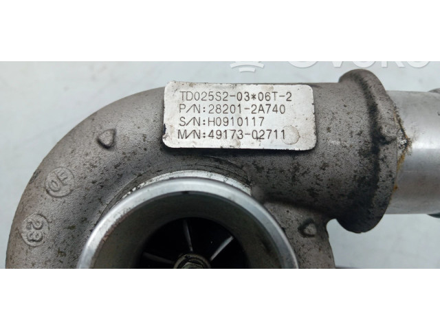 Turbodmychadlo Турбина 282012A740, 4917302711   KIA Venga   D4FC