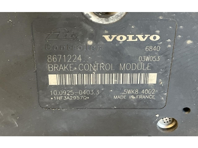Блок АБС 8671455 Volvo XC90 2003 - 2006 года
