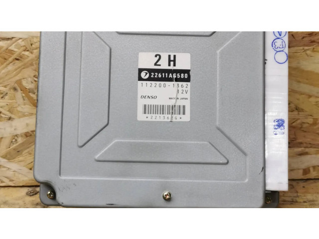 Блок управления двигателя 22611AG580, 1122001362   Subaru Forester SG