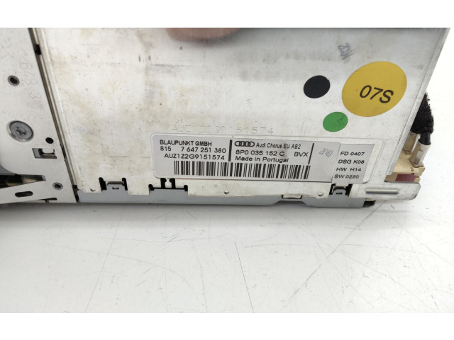 Турбина Радио/ проигрыватель CD/DVD / навигация Audi A3 S3 8P  8P0035152C, 8P0035152C         