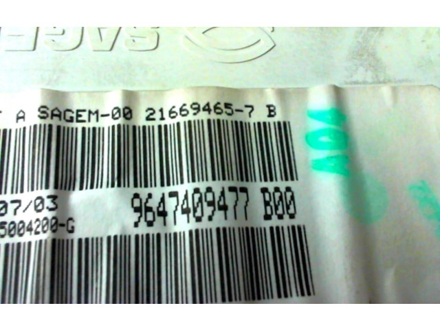 Дисплей    9647409477, 9647409477   Citroen C2