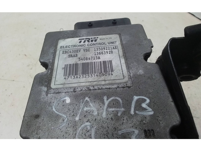 Jednotka ABS 13509221AE, 54084713A Saab 9-3 Ver2 2005