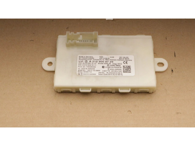 Блок управления A2129009729, A2129009729   Mercedes-Benz A W176