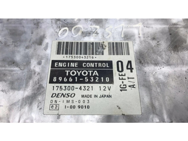 Блок управления двигателя 8966153210, 1753004321   Lexus IS 200-300
