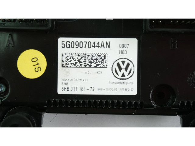 Блок управления климат-контролем 5G0907044AN Volkswagen Golf VII
