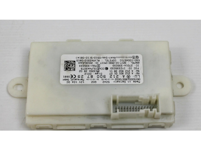 Блок управления A2129008729, A2129010107 Mercedes-Benz E W212