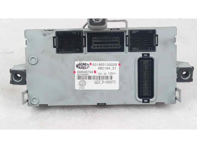 Řídící jednotka 501863100026, MODULOELECTRONICO Fiat Croma