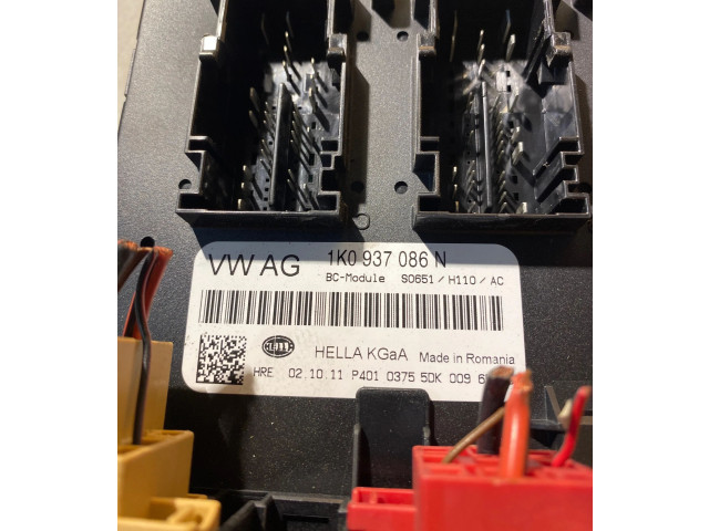 Блок комфорта 1K0937086N Skoda Yeti (5L)