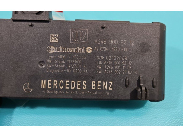 Блок комфорта A2469009212, IMPRK1361734   Mercedes-Benz GLA W156   