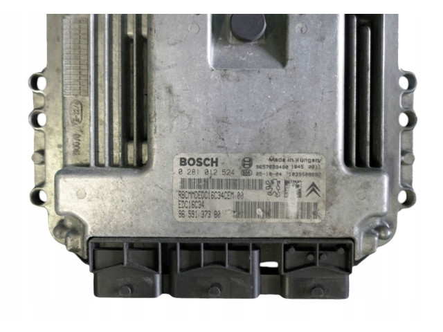 Řídící jednotka 9659137380, 0281012524 Citroen C3 Pluriel 2003