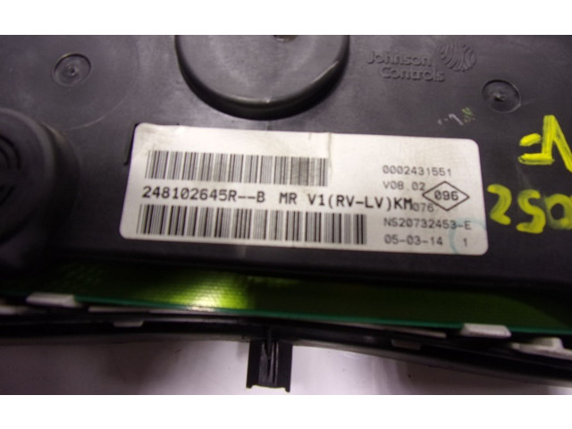 Панель приборов 248106897R, 248102645R Dacia Logan II