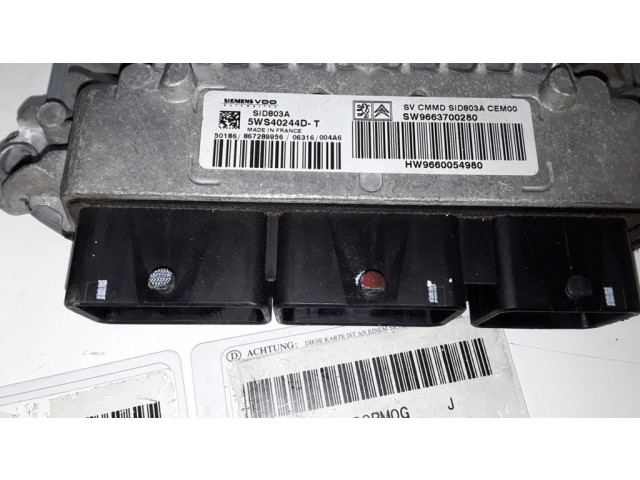 Řídící jednotka 9661940080, 9663700280 Citroen C4 Grand Picasso 2008