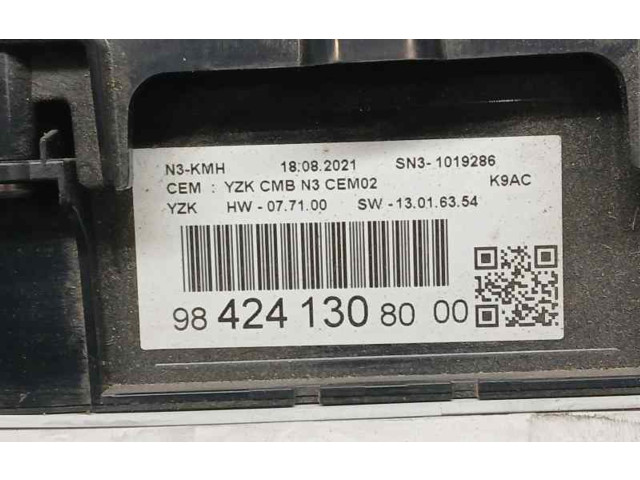 Спидометр (приборный щиток) 9842413080, SN31019286 Citroen Berlingo