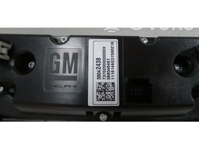 Блок управления климат-контролем 39042438, 39021426 Vauxhall Astra K