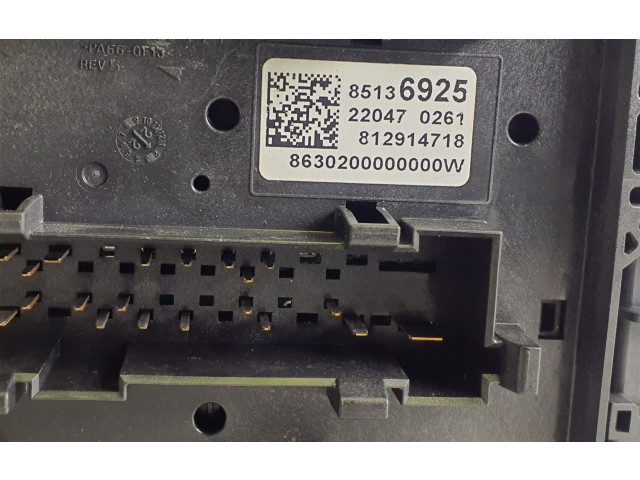 Pojistková skříňka 85136925, 220470261 Chevrolet Camaro 2022