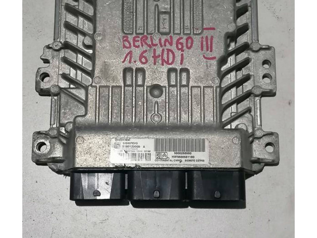 Řídící jednotka 9666681180, 9800268980   Citroen Berlingo 1996