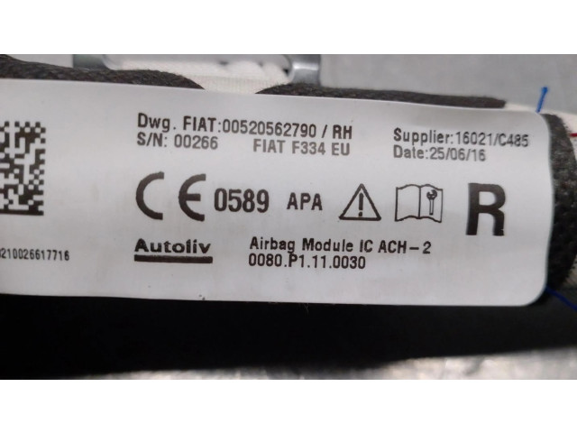 Боковая подушка безопасности 00520562790   Fiat 500X