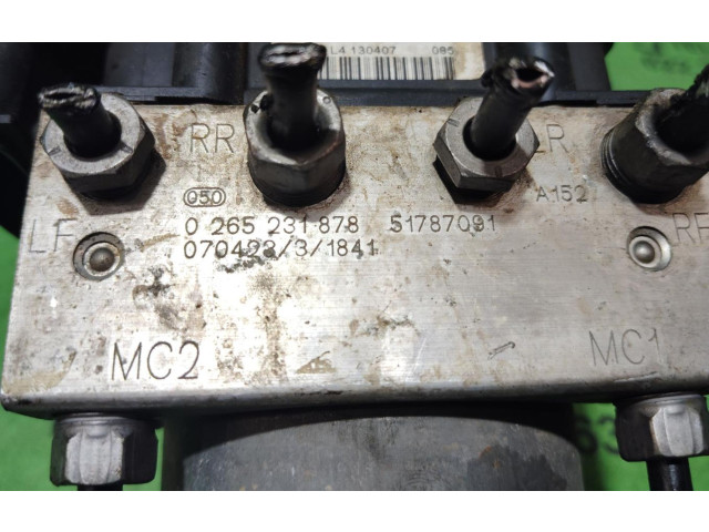 Pojistková skříňka Блок ABS 0265231878   Fiat Punto (199) 2007