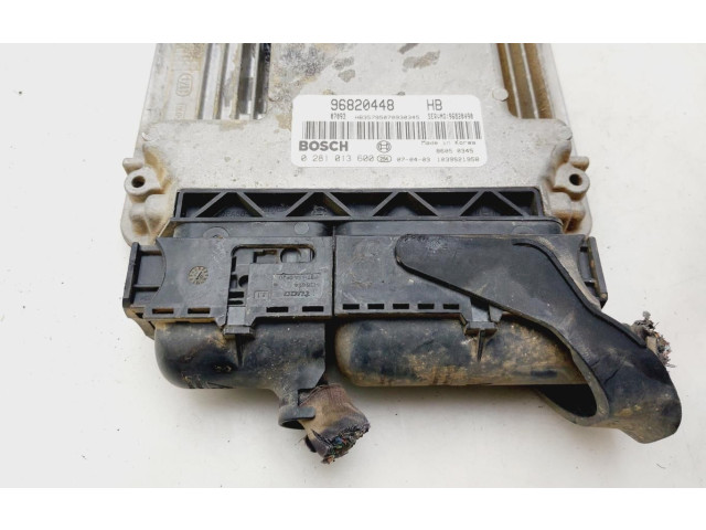 Блок управления двигателем Блок управления 96820448   Chevrolet Lanos