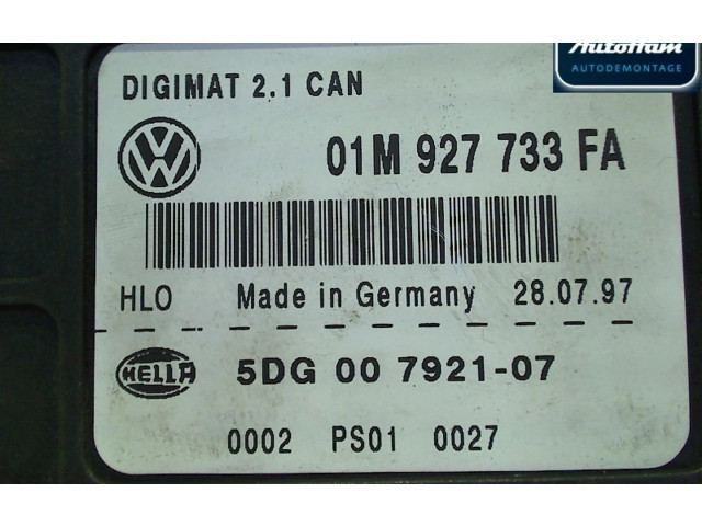 Блок управления коробкой передач 01M927733FA, 01M927733FA Volkswagen Golf IV