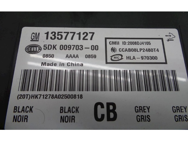 Блок управления 13577127, 13577127 Saab 9-5