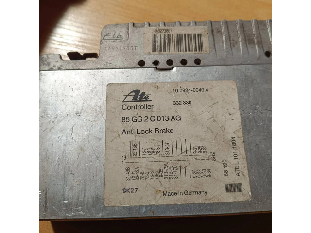 Блок управления АБС 85GG2C013AG, 10092400404   Ford Sierra