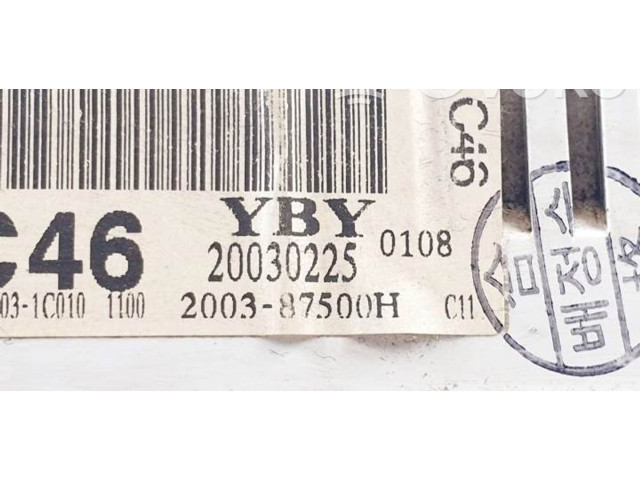 Панель приборов 200387500H Hyundai Getz