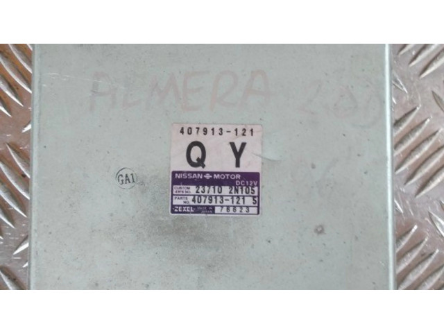 Řídící jednotka 407913121, 237102N105 Nissan Almera 1997